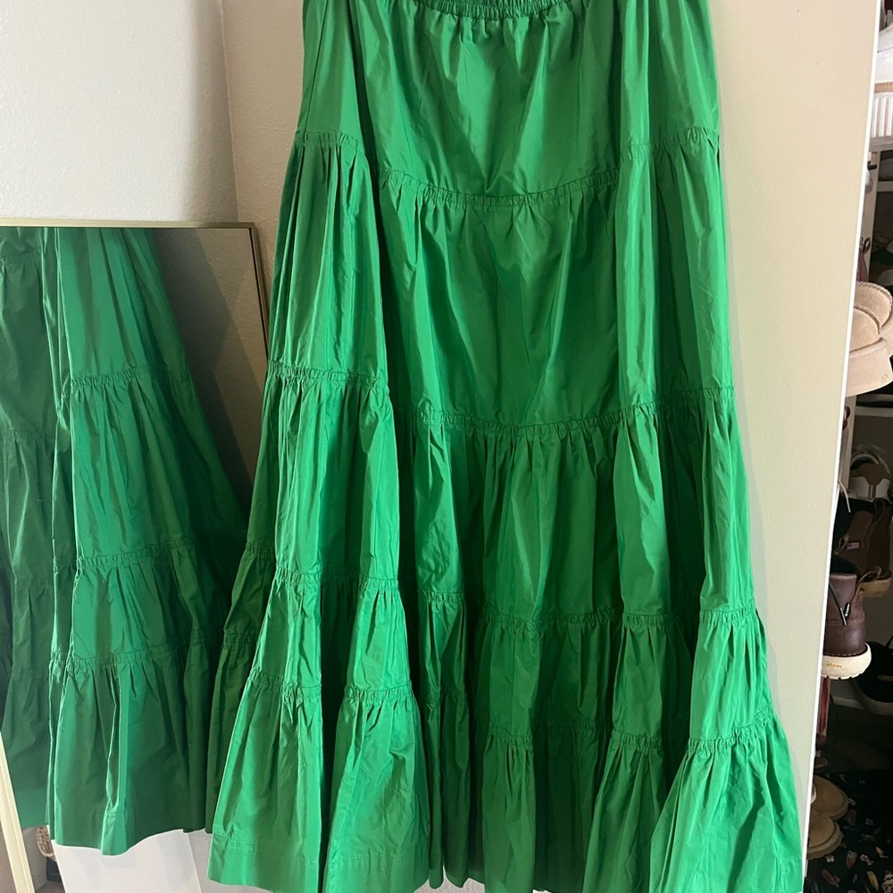 Maeve Tiered Midi Skirt - Picture 3 of 7